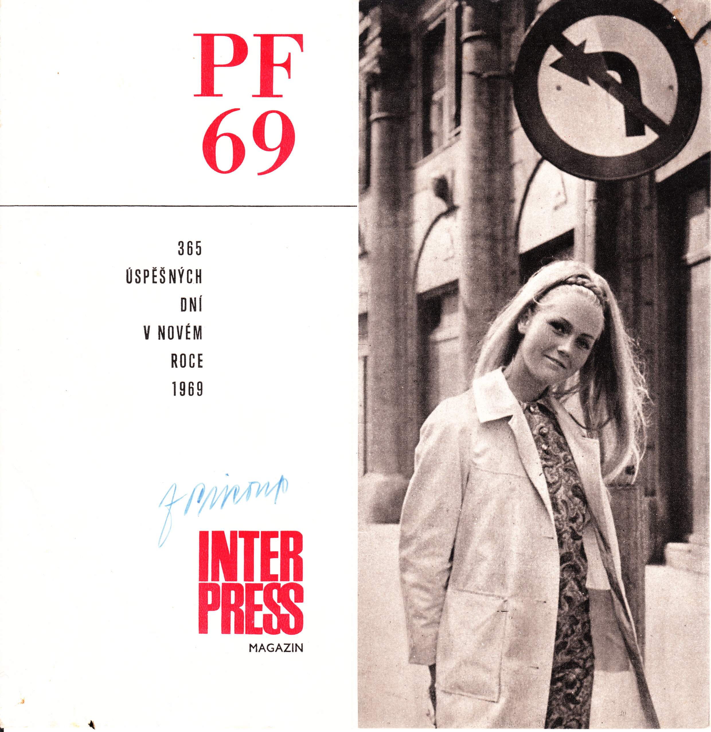 1968-Interpress magazín PF 1969 (Zákaz odbočení vlevo).jpg