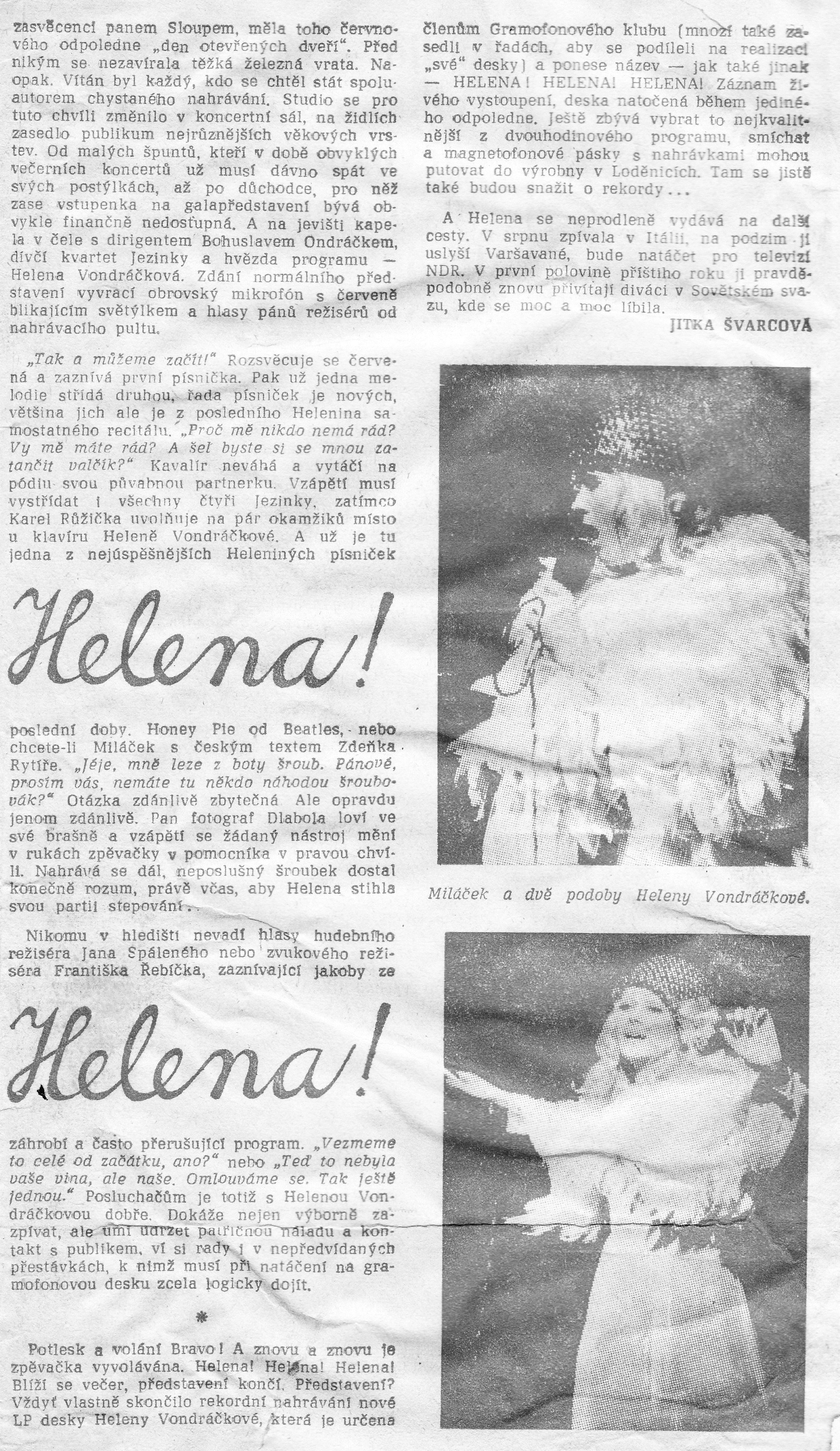 1971, Gramorevue-Helena!Helena!Helena!-2.část.jpg